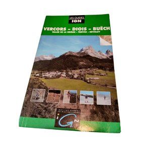 Les Guides IGN Vercors Diois Buëch Travel Guide French Green Book